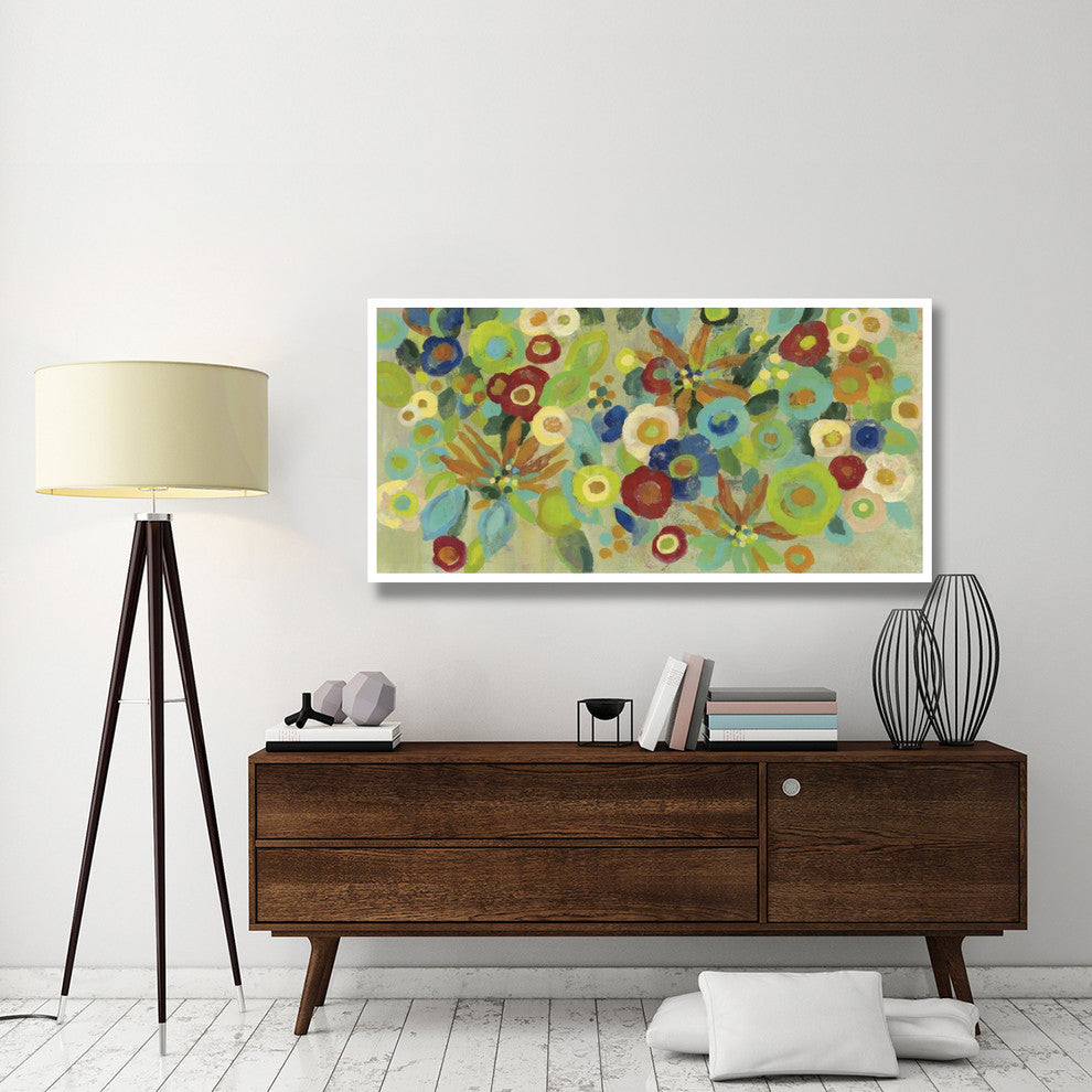 "Flower Market I" Digital Paper Print by Silvia Vassileva, 62"x32"