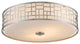 Zlite 330F20-BN 3-Light Flush Mount, Matte Opal