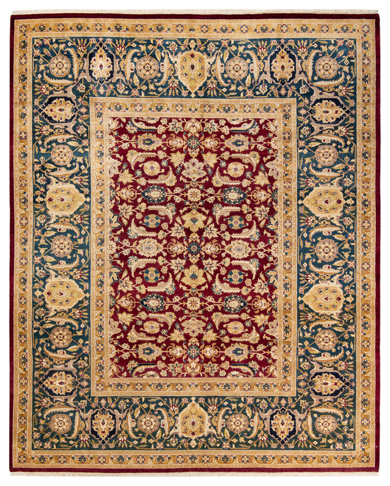 Mogul, One-of-a-Kind Hand-Knotted Area Rug Red, 8' 2" x 10' 4"