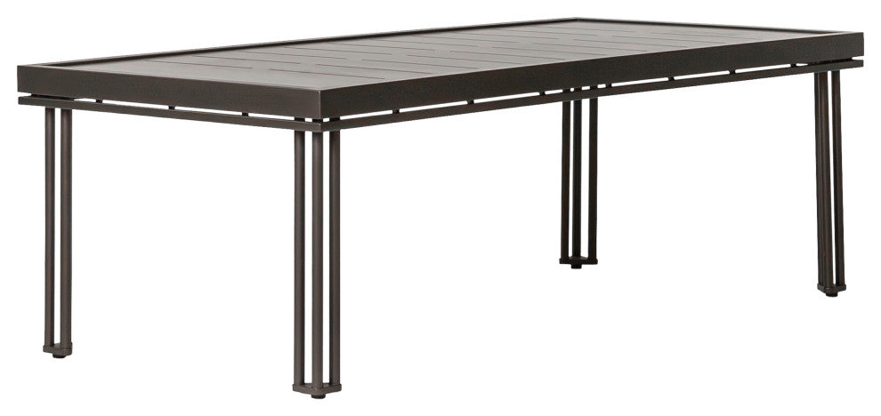 Patinero Charcoal Satin Finish Patio Coffee Table