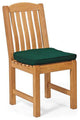 9-Piece Outdoor Teak Dining Set: 60" Sq Butterfly Table, 8 Devon Armless Chairs