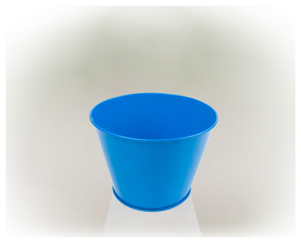 Blue Flower Planter Stand