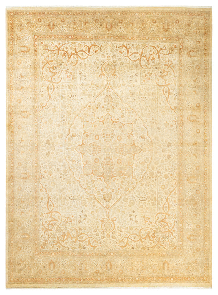 Mogul, One-of-a-Kind Hand-Knotted Area Rug Ivory, 8'0"x10'7"