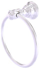 Carolina Towel Ring, Satin Chrome