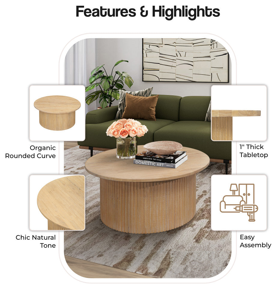 Aniston Coffee Table/ End Table, Coffee Table
