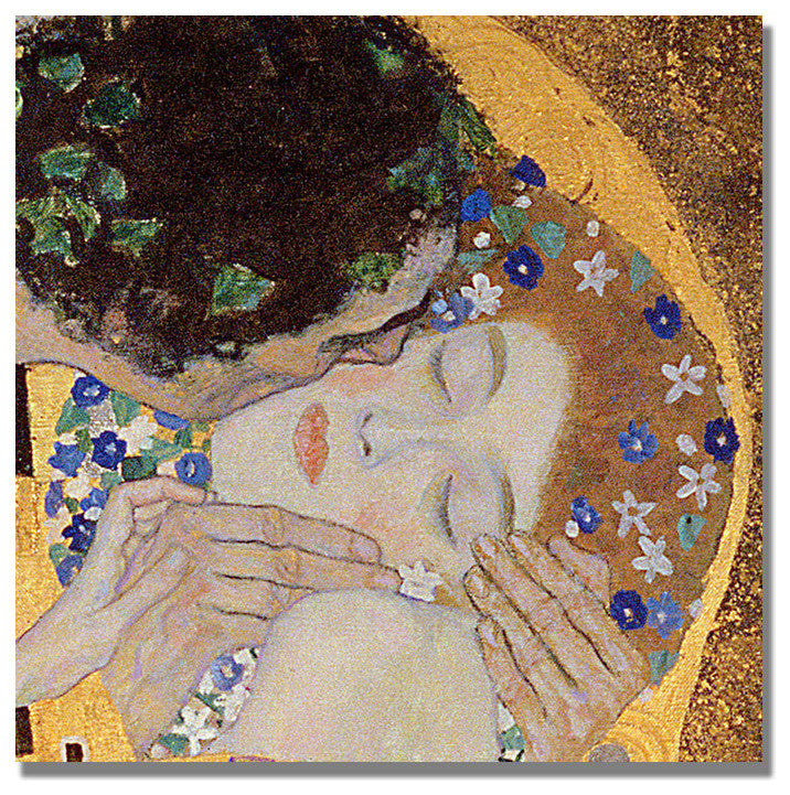 'The Kiss' Canvas Art by Gustav Klimt