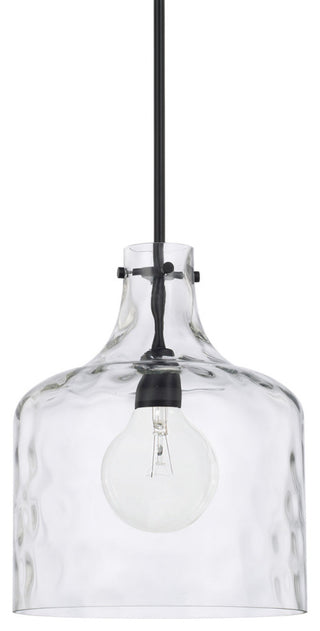 Capital Lighting 325717 1 Light 15" Tall Pendant - Matte Black
