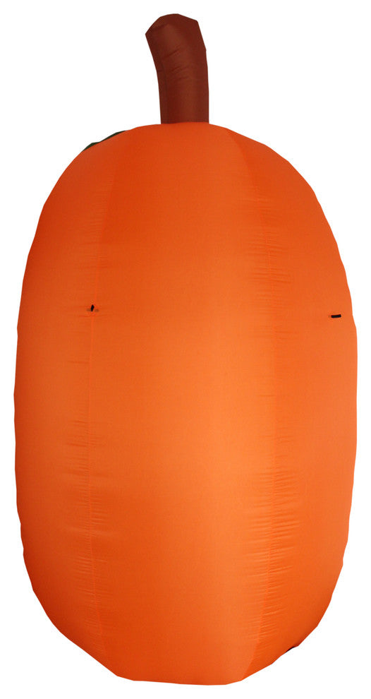 Giant Large Size Silly Pumpkin Face Yard Decoration, 10'