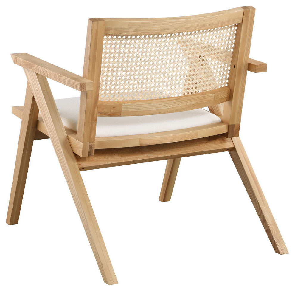 Safavieh Couture Krystine Rattan Accent Chair, Natural, Natural