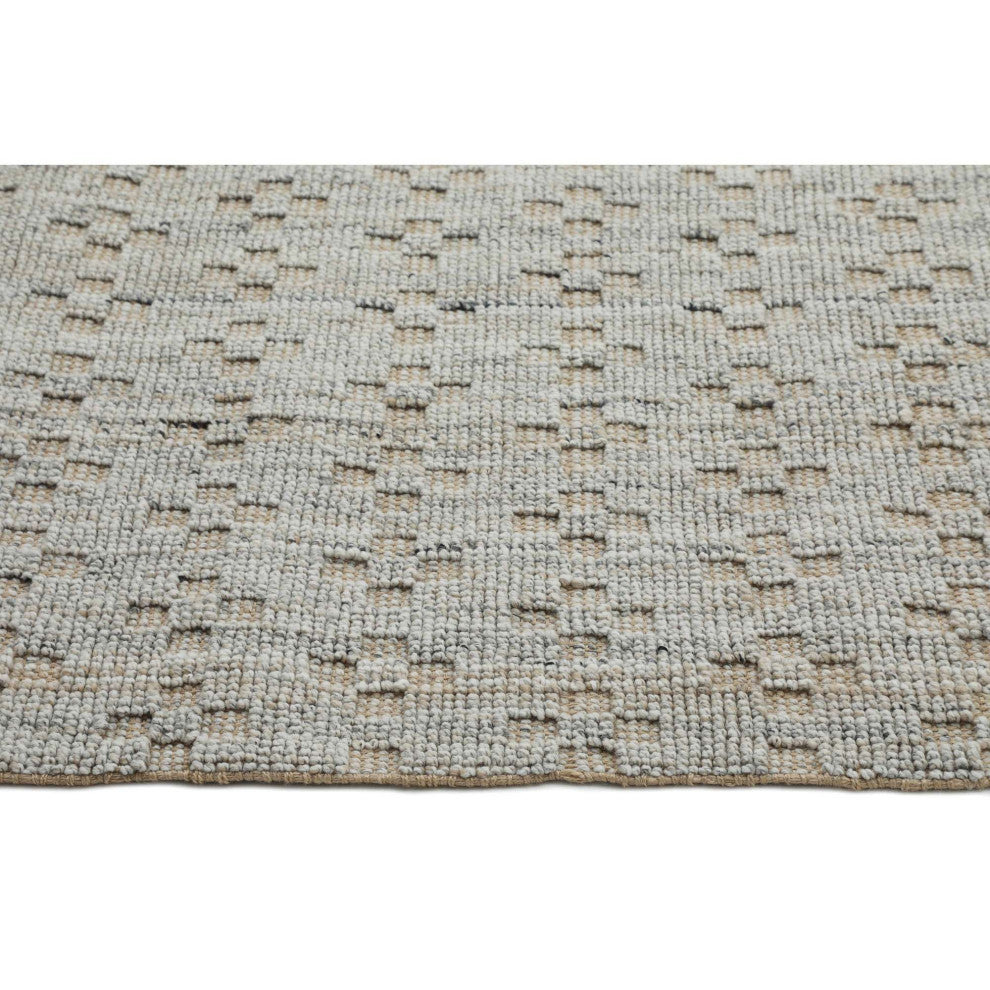 Star Texture Area Rug, Oatmeal, 7'9"x9'9"