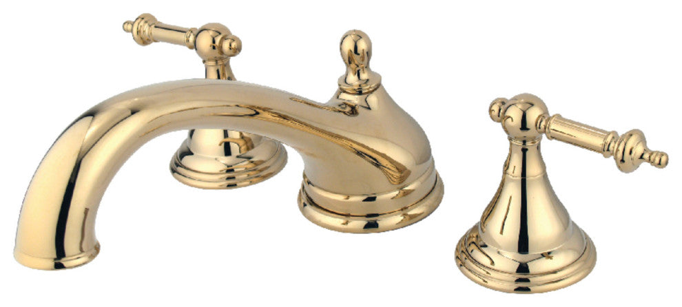 Kingston Brass Roman Tub Faucet, Polished Brass