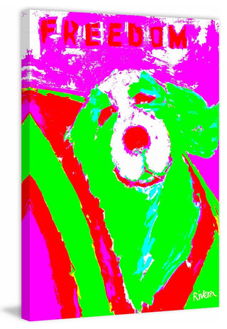 "Freedom" Painting Print on Wrapped Canvas, 30"x45"