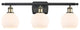 Innovations 516-3W-BAB-G121-6 3 Light Bath Vanity Light, Black Antique Brass