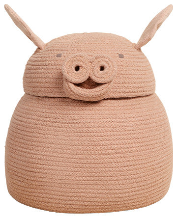 Peggy the Pig Basket