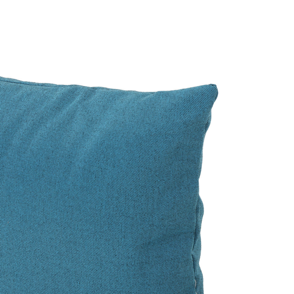 GDF Studio Coronado Outdoor Water Resistant Rectangular Throw Pillow, Teal, Set