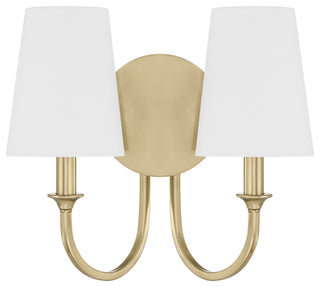 Payton 2 Light Vibrant Gold Wall Mount