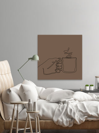 "Take a Break" Painting Print on Wrapped Canvas, 32x32