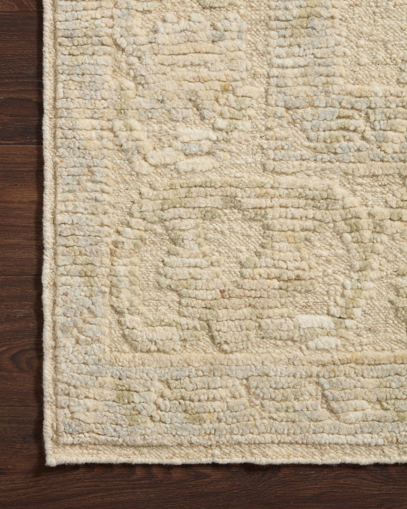 Loloi Emilia Ivory / Sage 2'-6" x 8'-6" Runner Rug