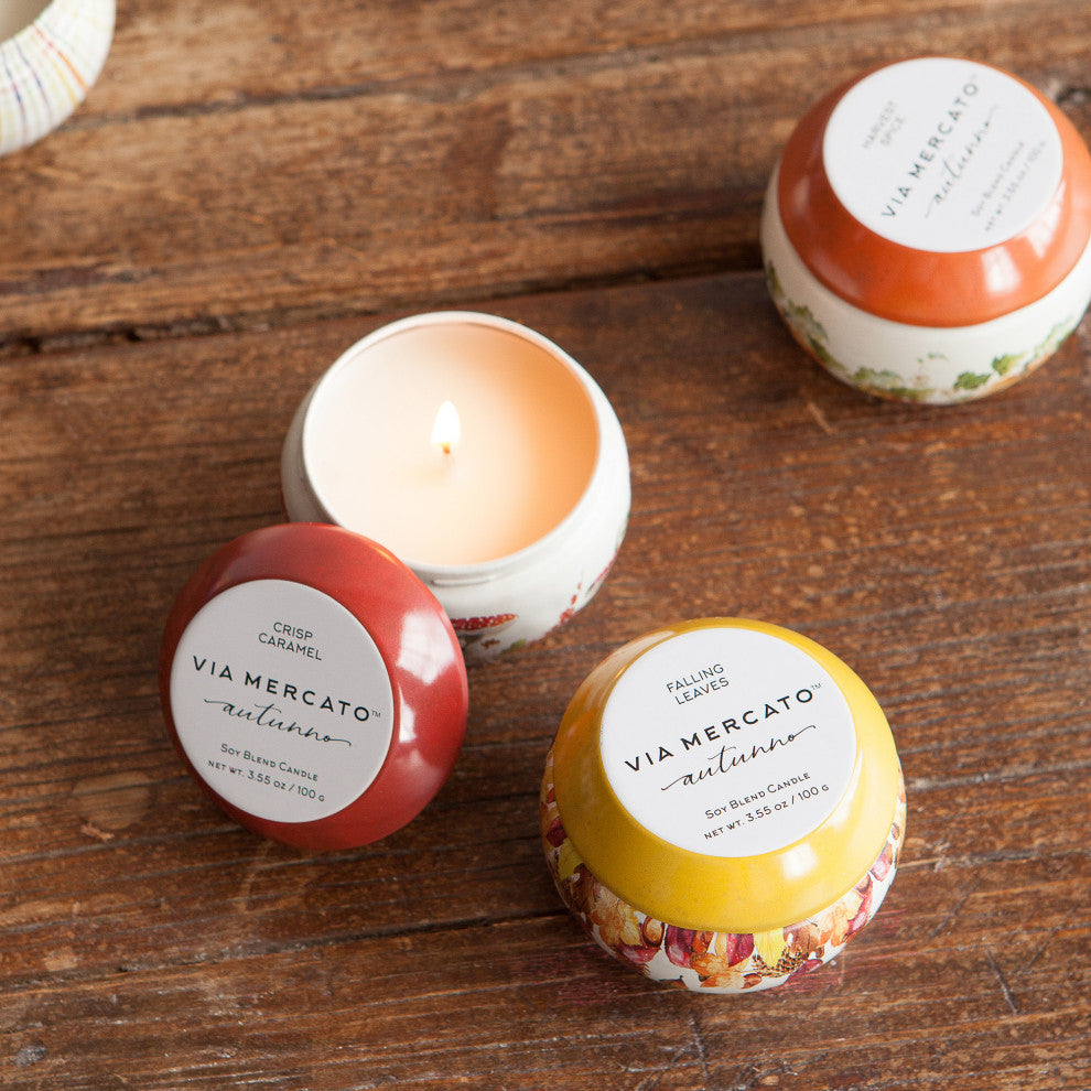 3.5Oz Autunno Candle - Sparkling Cider