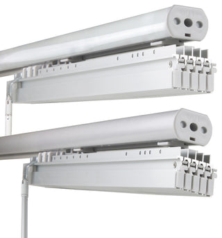 Azure 5-Panel Track Extendable Vertical Blinds 58-110"W