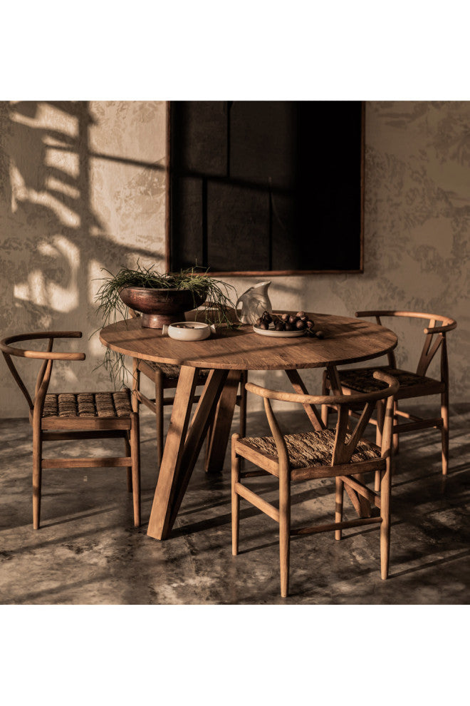 Woven Abaca Seat Chair | dBodhi Caterpillar Twin