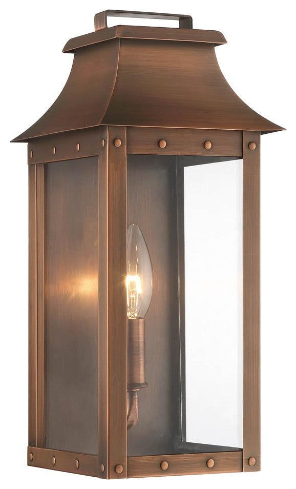 Acclaim Manchester 1-Light Outdoor Wall Light 8413CP - Copper Patina