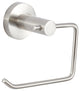 Lugano Bath Series, Single Post Paper Holder, Satin Nickel
