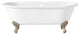 Cheviot Products Regal Cast Iron Tub With Continuous Rolled Rim and Shaughnessy