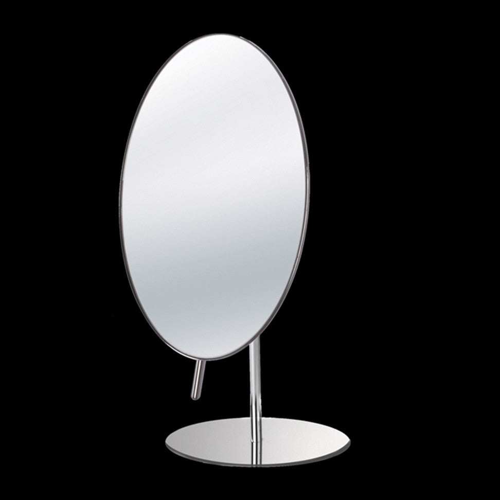 Lacava Mega Collection Magnifying Adjustable Mirror, Polished Chrome