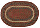 Gray Braided Rug, 48"x72"