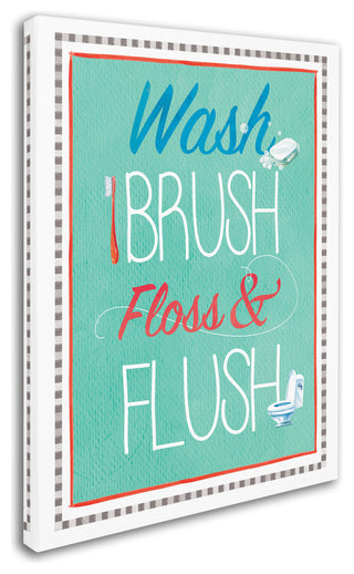 Fiona Stokes-Gilbert 'Kids Bath 1C' Canvas Art, 47 x 35