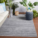 Jaipur Living Limon Indoor/ Outdoor Solid Area Rug, Gray/Blue, 7'10"x10'10"