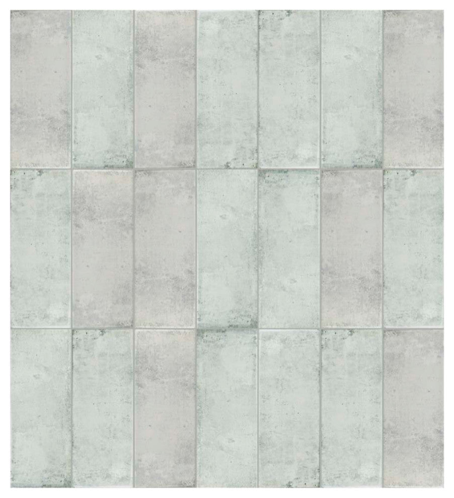 Forever Grafic Ceramic Wall Tile, White, Sample