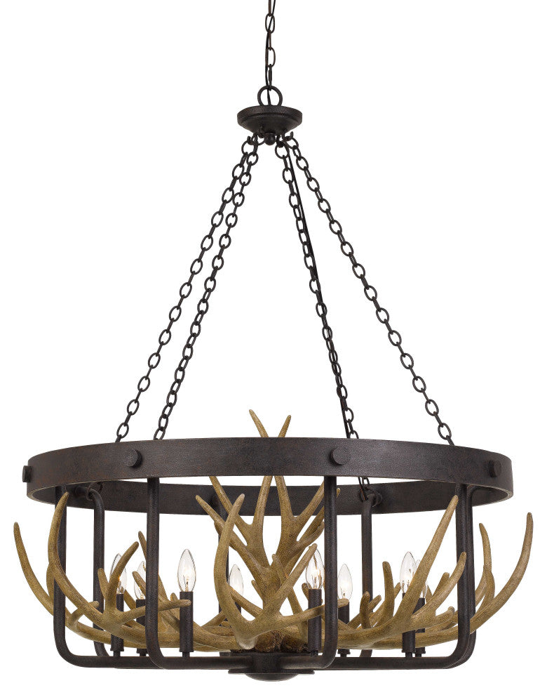Metal/Resin Fixture, Iron Finish, Fx-3703-8