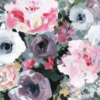"Exquisite Flowers" Painting Print on Wrapped Canvas, 32"x32"