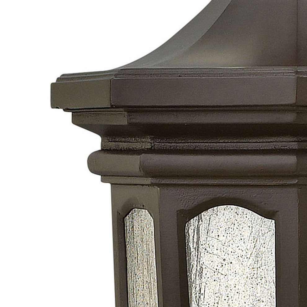 Hinkley Raley Extra Large Wall Mount Lantern, Oil Rubbed Bronze
