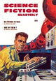 Science Fiction Quarterly: Setting Explosives - Framed Paper Poster 20" x 30"