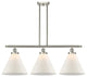 Innovations 916-3I-SN-G41-L Cone 12" 3 Light Island Light, Brushed Satin Nickel