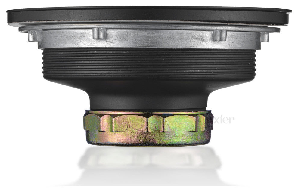 Luxier KS01 3.5" Drop-In Kitchen/Bar Sink Basket Strainer, Matte Black