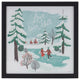 Framed Winter Scene Wall Art, Set of 3