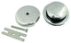 Showerscape Easy Touch Toe-Tap Drain Conversion Kit, Polished Chrome