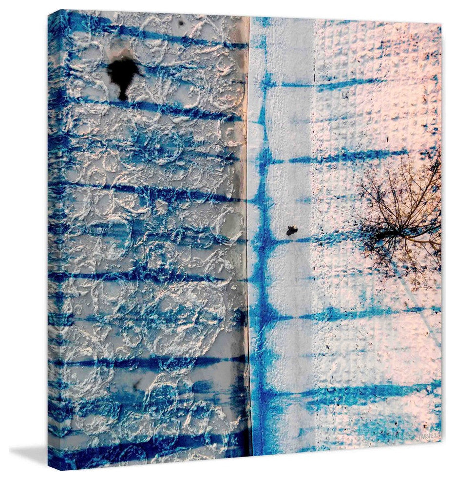 "Changing Landscape" Painting Print on Wrapped Canvas, 32"x32"