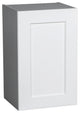 21 x 24 Wall Cabinet-Single Door-with Shaker White Matte door
