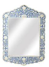 Butler Vivienne Blue Bone Inlay Wall Mirror