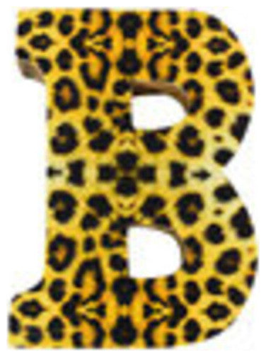 Handmade Eco-Friendly Wall Decor Alphabet Letter Block, 1.4x7.8x6