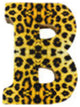 Handmade Eco-Friendly Wall Decor Alphabet Letter Block, 1.4x7.8x6