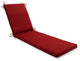 Pompeii Red Oversized Chaise Cushion