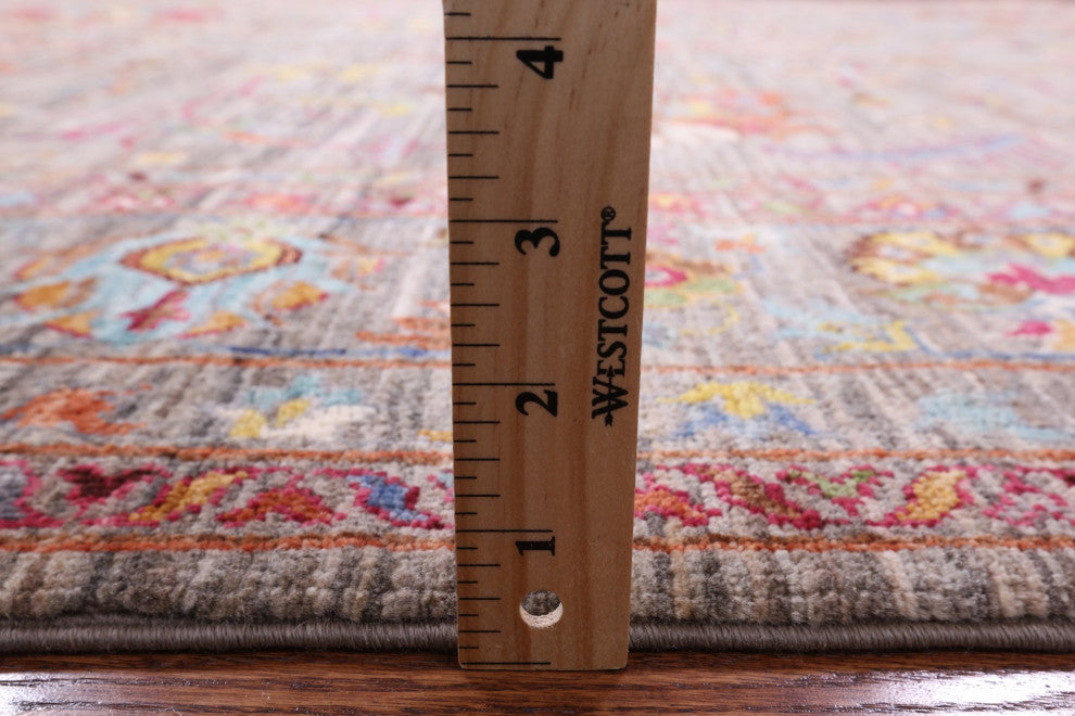 6' 8" X 10' 0" Persian Tabriz Handmade Rug Q5731