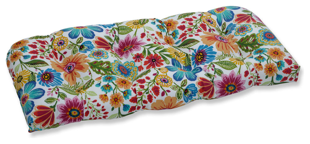 Gregoire Prima Wicker Loveseat Cushion, 44"x19"x5"