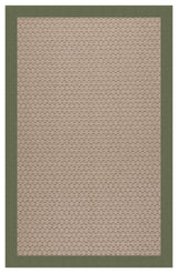 Zoe-Grassy Mountain Machine Tufted Rectangle Rug, Plant Green, 8'x10'